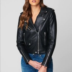 BLANKNYC Faux Leather M Black Moto Jacket